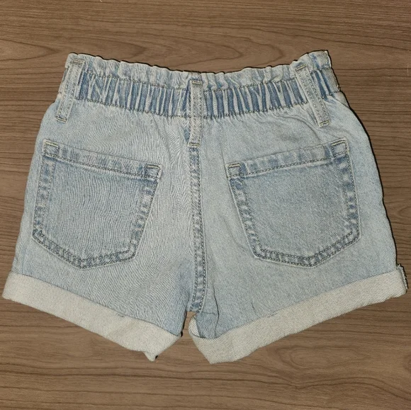Cat & Jack Light Wash Denim Shorts - Light Blue - Picture 3 of 3